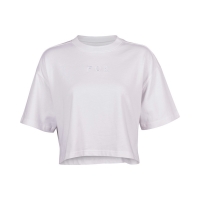 T-SHIRT DAMSKI FOX WORDMARK OS CROP WHITE