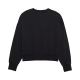 BLUZA DAMSKA FOX WORDMARK OVERSIZED FLEECE CREW BLACK