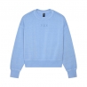 BLUZA DAMSKA FOX WORDMARK OVERSIZED FLEECE CREW CASHMERE BLUE