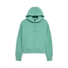 BLUZA Z KAPTUREM DAMSKA FOX WORDMARK OVERSIZED SPEARMINT