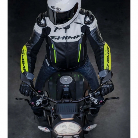 Rękawice Shima STR-2 GLOVES CZERWONY/FLUO