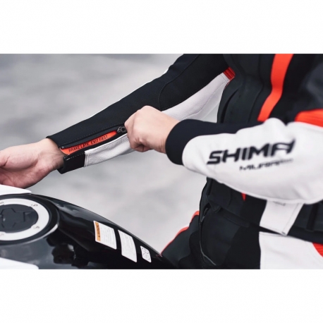 Shima MIURA 2.0 JKT CZARNY/CZERWONY