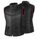 Shima POWERHEAT VEST LADY CZARNY