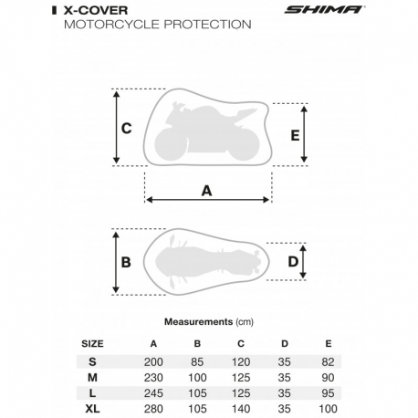 Shima X-COVER SOLO CZARNY