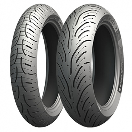 MICHELIN KOMPLET OPON (CAI103565/25) 120/70ZR17 PILOT ROAD 4 (58W) TL M/C PRZÓD DOT 2025 + (CAI694117/25) 180/55ZR17 PILOT ROAD