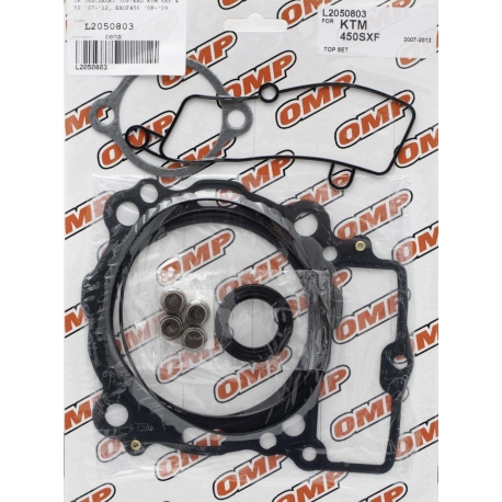 JR (OMP) WYPRZEDAŻ USZCZELKI TOP-END KTM SXF 450 '07-'12, EXCF450 '08-'09