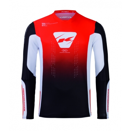 KENNY RACING KOSZULKA CROSS/ENDURO PERFORMANCE RED KOLOR CZEROWNY ROZMIAR XXL