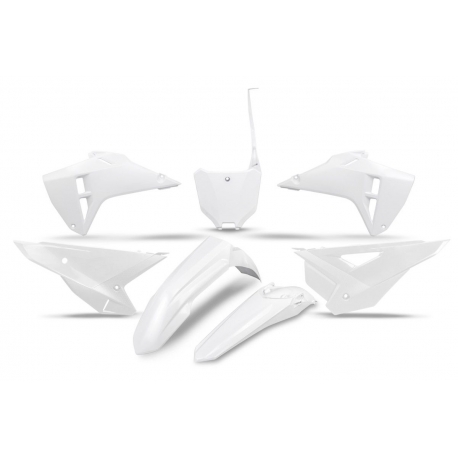 UFO 2025/11 KOMPLET PLASTIKÓW HONDA CRF 250 / 450 R / RX / RWE '25-'26 KOLOR BIAŁY