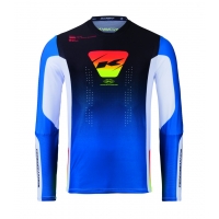 KENNY RACING KOSZULKA CROSS/ENDURO PERFORMANCE KID/JUNIOR/DZECIĘCE GRADIENT KOLOR NIEBIESKI ROZMIAR XS (10/12 LAT)