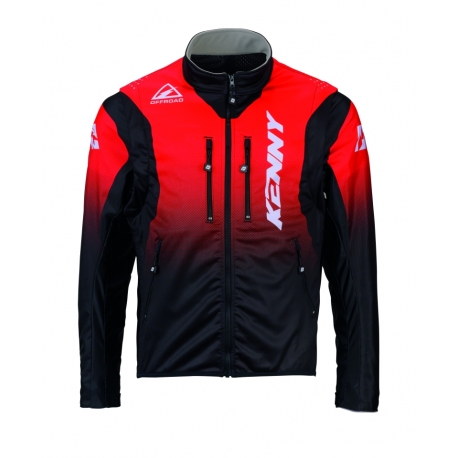 KENNY RACING KURTKA ADVENTURE/ENDURO SOFTSHELL RED KOLOR CZERWONY ROZMIAR XXXL