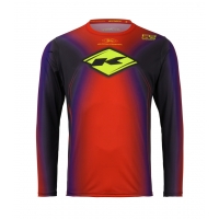 KENNY RACING KOSZULKA CROSS/ENDURO TRACK KID/JUNIOR/DZECIĘCE FOCUS RED KOLOR CZERWONY ROZMIAR XS (10/12 LAT)