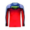 KENNY RACING KOSZULKA CROSS/ENDURO FORCE BEACH GREY/RED KOLOR CZERWONY/SZARY ROZMIAR S