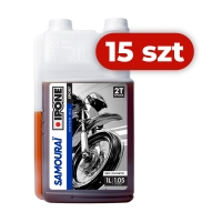 IPONE SAMOURAI 2T OLEJ DO MIESZANKI 100% SYNTETYK 1L ESTER (AKC) (15) ZASTĘPUJE 800089 KARTON 15 SZTUK