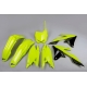 UFO KOMPLET PLASTIKÓW SUZUKI RMZ 250 '19-'25, RMZ 450 '18-'25 KOLOR ŻÓŁTY FLUO (SU418DFLU)
