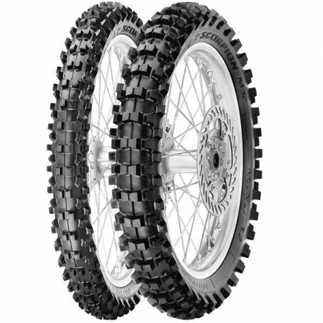 PIRELLI OPONA 110/85-19 SCORPION MX32 MID SOFT NHS 61M TT TYŁ DOT 47/2024