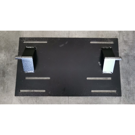 BIKETEC PŁYTA MONTAŻOWA DO PŁUGA QUAD, ATV (P00012) KOLOR CZARNY (NA ZAMÓWIENIE)