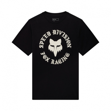 T-SHIRT FOX BADGE 195 ORIGINAL BLACK