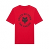 T-SHIRT JUNIOR FOX BADGE TIBETAN RED