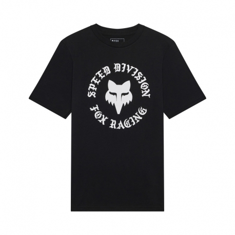 T-SHIRT JUNIOR FOX BADGE ULTRA BLACK