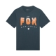 T-SHIRT FOX BLOCK 195 ORIGINAL DEEP COBALT