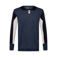 KOSZULKA ROWEROWA Z DŁUGIM RĘKAWEM JUNIOR FOX DEFEND GALAXY BLUE