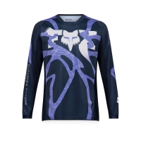 BLUZA MOTOCYKLOWA JUNIOR FOX 180 DIFFUSE SE BLUEBERRY