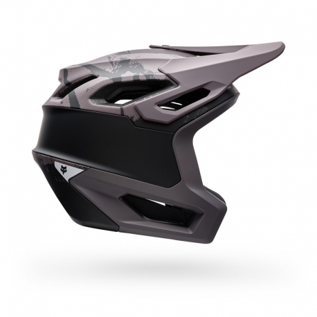 KASK ROWEROWY FOX DROPFRAME PRO FLOW PURPLE DUSK