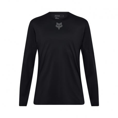 KOSZULKA ROWEROWA Z DŁUGIM RĘKAWEM FOX FLEXAIR BLACK