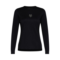 KOSZULKA ROWEROWA Z DŁUGIM RĘKAWEM DAMSKA FOX FLEXAIR BLACK