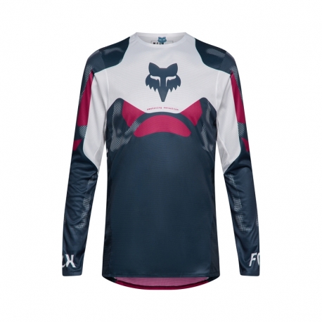 BLUZA MOTOCYKLOWA FOX FLEXAIR TACTILE WHITE