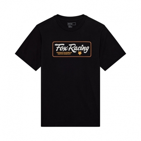 T-SHIRT FOX FUEL 195 ORIGINAL BLACK