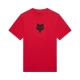 T-SHIRT FOX HEAD 195 ORIGINAL FLAME RED