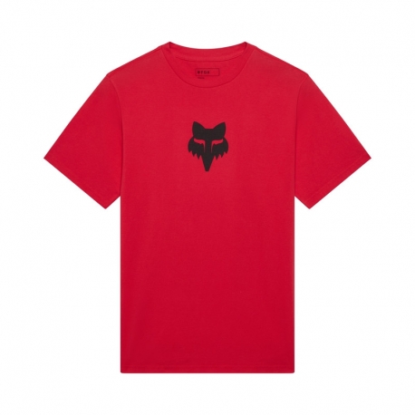 T-SHIRT FOX HEAD 195 ORIGINAL FLAME RED