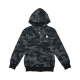BLUZA Z KAPTUREM NA ZAMEK JUNIOR FOX HEAD BLACK CAMO