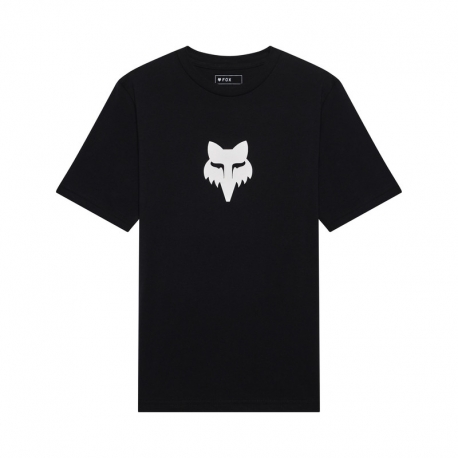T-SHIRT JUNIOR FOX HEAD ULTRA BLACK