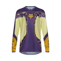 BLUZA MOTOCYKLOWA FOX 180 IMAGE PRINT PURPLE YELLOW