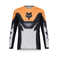 BLUZA MOTOCYKLOWA JUNIOR FOX 180 NOBLE BLACK WHITE