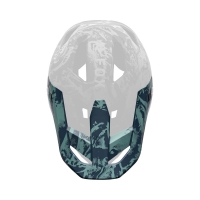 KASK ROWEROWY JUNIOR FOX RAMPAGE IMG PRINT ARCTIC BLUE