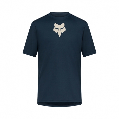 KOSZULKA ROWEROWA FOX RANGER HEAD GALAXY BLUE