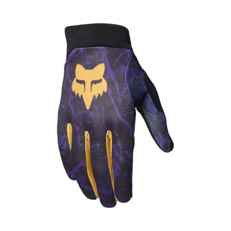 RĘKAWICE ROWEROWE JUNIOR FOX RANGER IMAGE PRINT PLUM YS