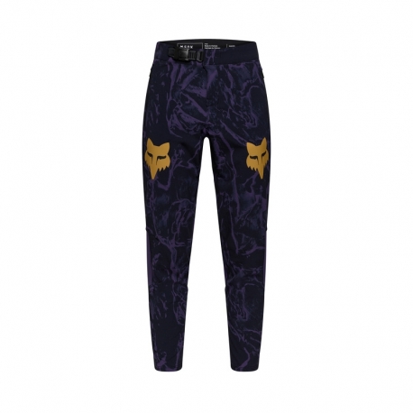 SPODNIE ROWEROWE JUNIOR FOX RANGER IMAGE PRINT PLUM