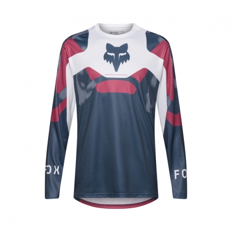 KOSZULKA ROWEROWA Z DŁUGIM RĘKAWEM FOX RANGER TACTILE WHITE