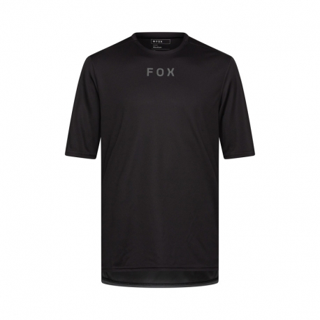 KOSZULKA ROWEROWA FOX RANGER WORDMARK BLACK