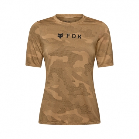 KOSZULKA ROWEROWA Z DŁUGIM RĘKAWEM DAMSKA FOX RANGER TRU DRI NUTMEG