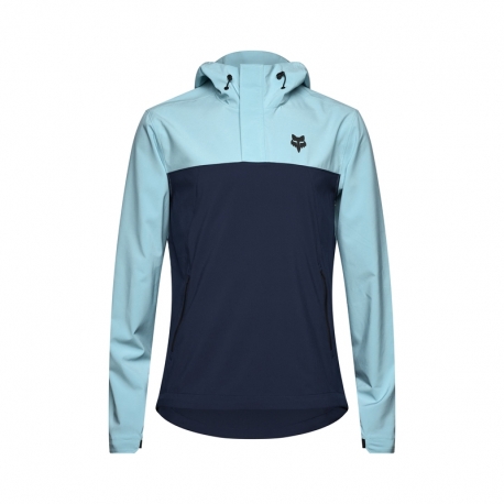 BLUZA ROWEROWA Z KAPTUREM FOX RANGER WIND PULLOVER VINTAGE WASH