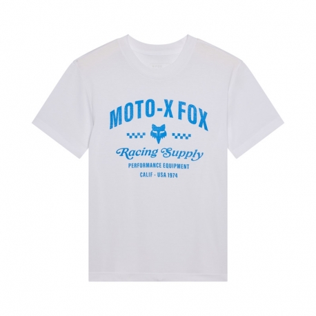 T-SHIRT DAMSKI FOX SUPPLY WHITE