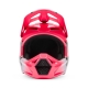KASK MOTOCYKLOWY JUNIOR FOX V1 SHIELD PINK