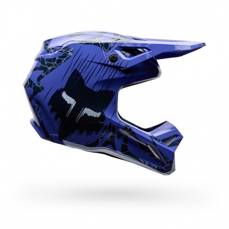 KASK MOTOCYKLOWY FOX V1 DIFFUSE SE PURPLE DOVE
