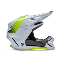 KASK MOTOCYKLOWY FOX V3 TINE WHITE