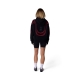 BLUZA Z KAPTUREM DAMSKA FOX VISION OVERSIZED FLEECE PO BLACK